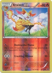 Braixen - 12/124 - Uncommon Reverse Holo