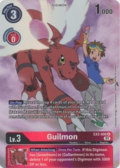 Guilmon (Alternate Art) - EX2-008 R - Rare