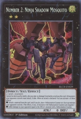 Number 2: Ninja Shadow Mosquito - BLCR-EN029 - Secret Rare 1st Edition