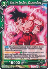 Kaio-Ken Son Goku, Maximum Gains - BT15-067 - Common