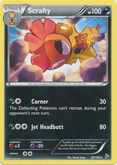Scrafty - 59/106 - Rare