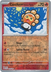 Castform Sunny Form - 020/191 - Common Reverse Holo