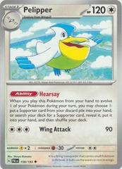 Pelipper - 159/193 - Uncommon