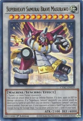 Superheavy Samurai Brave Masurawo - CYAC-EN039 - Ultra Rare 1st Edition