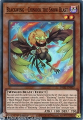 Blackwing - Chinook the Snow Blast - DABL-EN003 - Super Rare 1st Edition