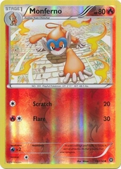 Monferno - 19/114 - Uncommon Reverse Holo