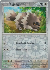 Zigzagoon - 167/197 - Common Reverse Holo