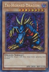 Tri-Horned Dragon - LOB-EN000 - Secret Rare Unlimited (25th Reprint)