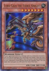 Lord Gaia the Fierce Knight - MVP1-EN050 - Ultra Rare 1st Edition