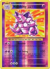 Nidoking - 45/108 - Rare Reverse Holo
