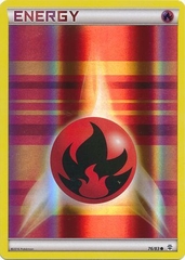 Fire Energy - 76/83 - Common Reverse Holo