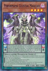 Performapal Celestial Magician (Blue) - LDS3-EN130 - Ultra Rare 1st Edition