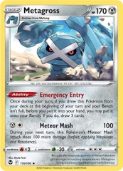 Metagross - 119/195 - Holo Rare Reverse Holo