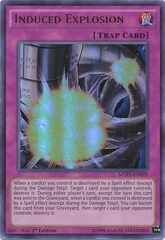 Induced Explosion - MVP1-EN009 - Ultra Rare 1st Edition