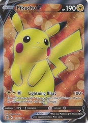 Pikachu V - 157/172 - Full Art Ultra Rare