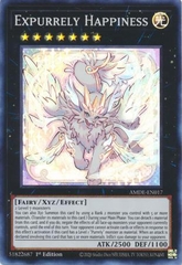 Expurrely Happiness - AMDE-EN017 - Super Rare 1st Edition