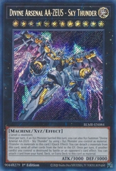 Divine Arsenal AA-ZEUS - Sky Thunder - BLMR-EN084 - Quarter Century Rare 1st Edition