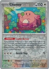 Chansey - 113/165 - Holo Rare Reverse Holo