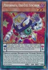 Performapal Odd-Eyes Synchron - BLLR-EN004 - Secret Rare 1st Edition