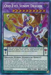 Odd-Eyes Venom Dragon - BLLR-EN006 - Secret Rare 1st Edition