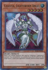 Celestia, Lightsworn Angel - BLLR-EN040 - Ultra Rare 1st Edition