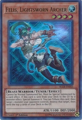 Felis, Lightsworn Archer - BLLR-EN043 - Ultra Rare 1st Edition