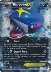 Sharpedo EX - 91/160 - Ultra Rare