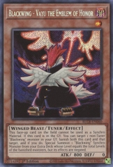 Blackwing - Vayu the Emblem of Honor - BLCR-EN060 - Secret Rare 1st Edition