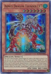 Armed Dragon Thunder LV7 - BLVO-EN002 - Ultra Rare 1st Edition