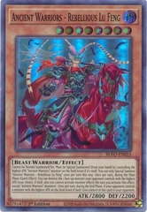 Ancient Warriors - Rebellious Lu Feng - BLVO-EN025 - Super Rare 1st Edition