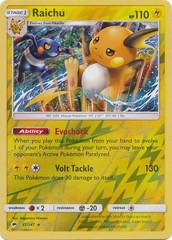Raichu - 41/147 - Holo Rare Reverse Holo