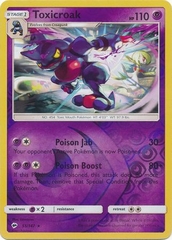 Toxicroak - 55/147 - Rare Reverse Holo