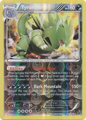 Tyranitar - 56/124 - Holo Rare Reverse Holo