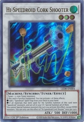Hi-Speedroid Cork Shooter - LED8-EN004 - Ultra Rare 1st Edition