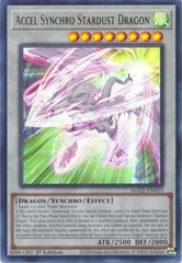 Accel Synchro Stardust Dragon - MAZE-EN019 - Ultra Rare 1st Edition