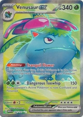 Venusaur ex - 182/165 - Full Art Secret Rare