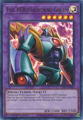 Evil HERO Lightning Golem - LDS3-EN028 - Ultra Rare 1st Edition