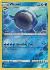 Wailord - 40/168 - Rare Reverse Holo
