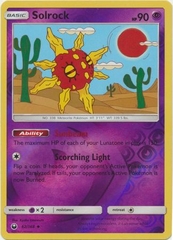 Solrock - 62/168 - Uncommon Reverse Holo