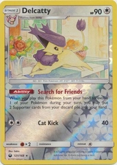 Delcatty - 121/168 - Holo Rare Reverse Holo