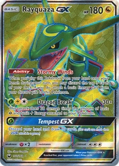 Rayquaza GX - 160/168 - Full Art Ultra Rare