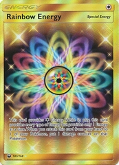 Rainbow Energy - 183/168 - Secret Rare