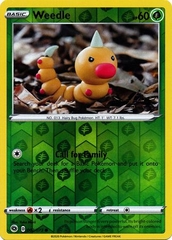 Weedle - 002/073 - Common Reverse Holo