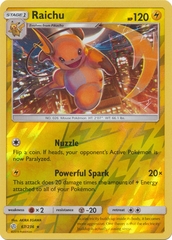 Raichu - 67/236 - Rare Reverse Holo