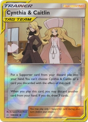 Cynthia & Caitlin - 189/236 - Uncommon Reverse Holo