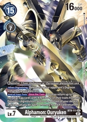 Alphamon: Ouryuken - BT9-111 SEC - Secret Rare