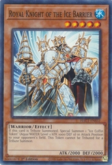 Royal Knight of the Ice Barrier HAC1-EN032 Duel Terminal Common Parallel 1st Edition