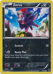 Zorua - 72/146 - Common Reverse Holo