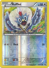 Rufflet - 129/162 - Common Reverse Holo