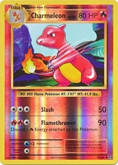 Charmeleon - 10/108 - Uncommon Reverse Holo